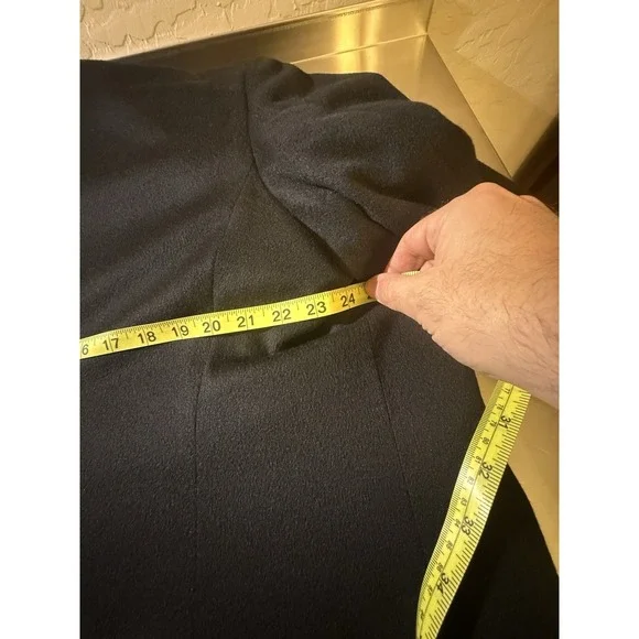 Armani From Neiman Marcus Cashmere Men's 42R black Blazer Dress Jacket